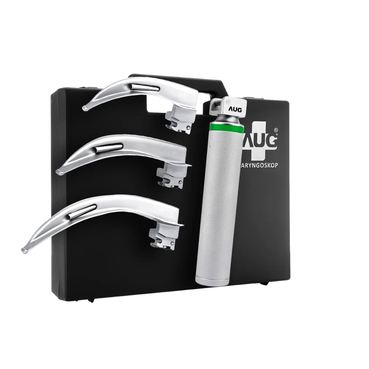Laryngoskop światłowodowy Xenon EASLITE Macintosh z 3 łyżkami i rękojeścią