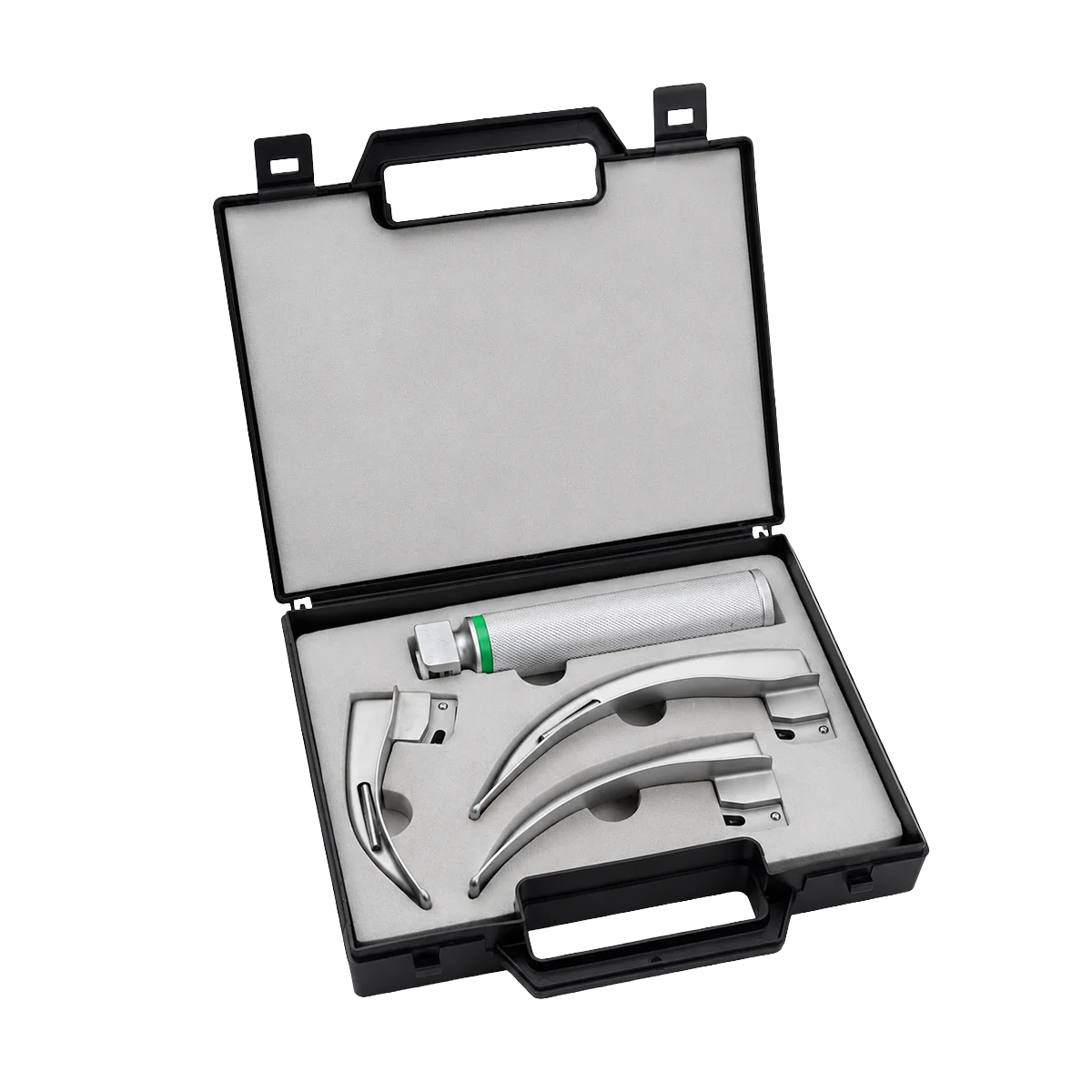 Laryngoskop światłowodowy Macintosh dla dorosłych z łyżkami 2–4