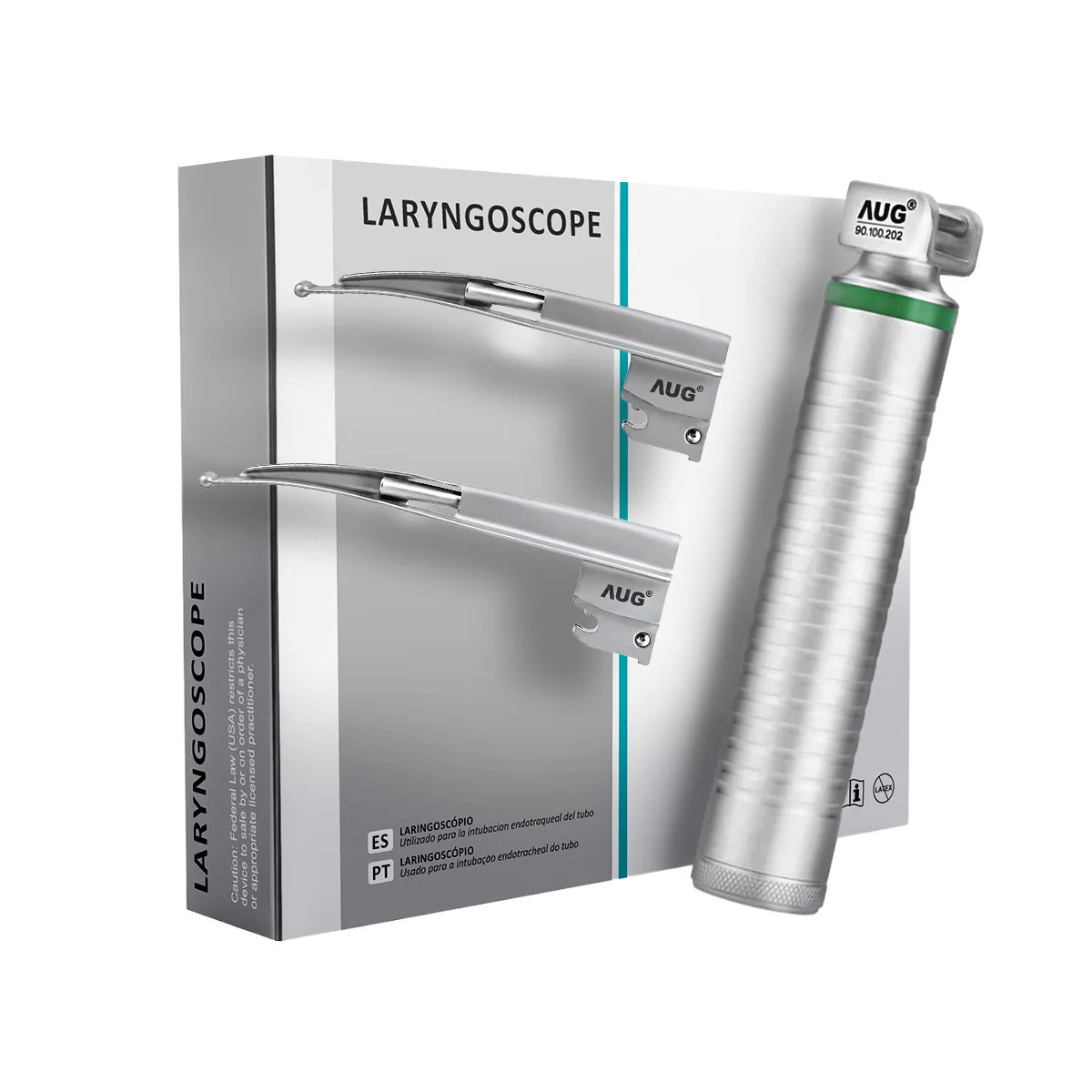 Laryngoskop Seward LED 2.5 V dla dzieci z łyżkami 1–2