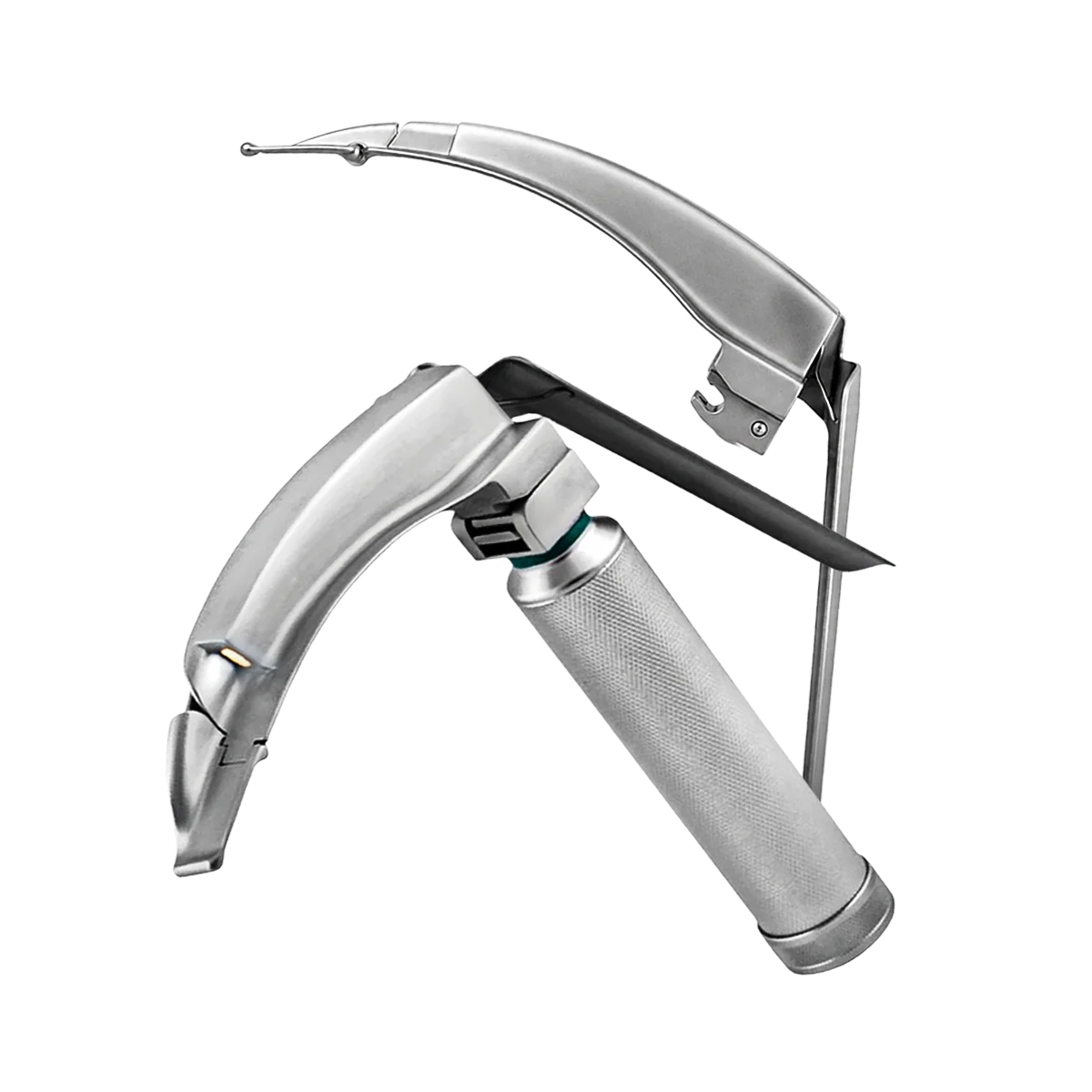 Zestaw laryngoskopowy MacMove LED z 2 łyżkami i rękojeścią